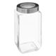 Bocal en verre et couvercle inox 2L