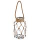 Bocal photophore raffia H 26cm