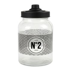 Bocal verre numéro 2 0.9L