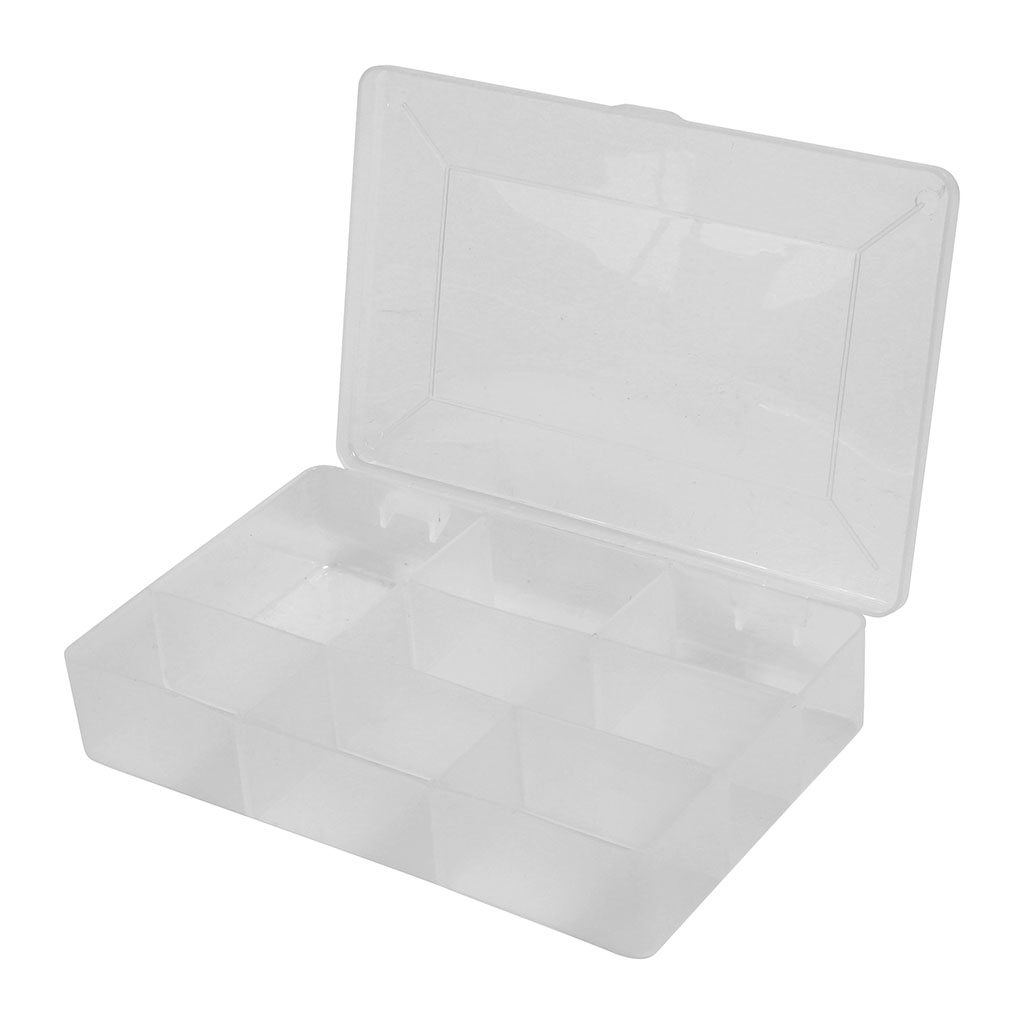 Boîte à compartiments plastique 17x12cm - Centrakor