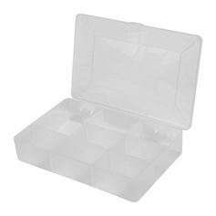 Boîte à compartiments plastique 17x12cm