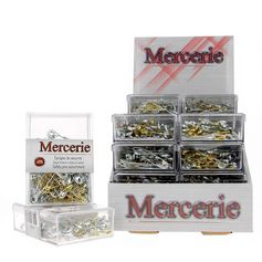 Boite d'épingles sécurité