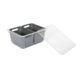 Boîte de conservation 2 compartiments 22.4x10x17.3cm