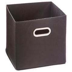 Boite de rangement anse métal Mix'n Modul anthracite 31x31cm