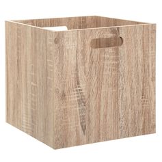 Boîte de rangement Mix'n Modul bois naturel 31x31cm