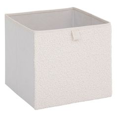 Boite de rangement Mix'n Modul bouclette blanc 31x31cm