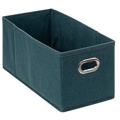 Boîte de rangement Mix'n Modul chrome bleu pétrole 15x31cm