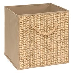 Boîte de rangement STEMY beige 31x31cm