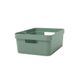 Boite de rangement Stone vert 12L
