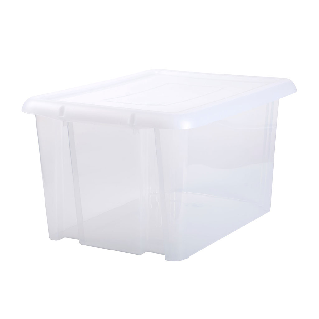 Boite de rangement transparente 80L Centrakor
