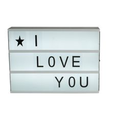 Boîte lumineuse à message 30x22x5cm