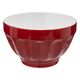 Bol en faience côtelé rouge 60cl