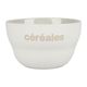 Bol grès CÉRÉALES gris 50cl