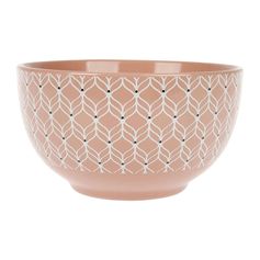 Bol MALVA en grès imprimé 13.5x7.5x13.5cm