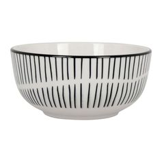 Bol MIXT à rayures porcelaine 45cl