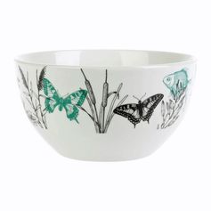 Bol porcelaine JARDIN vert 67cl - LETHU