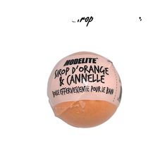 Bombe de bain orange cannelle 35g