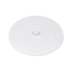 Bouchon d'évier caoutchouc D 10.5cm