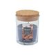 Bougie parfumée bocal verre bois de santal 7x8.7cm