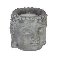 Bougie parfumée bouddha senteur citronnelle D 13cm