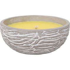 Bougie citronnelle pot ciment D16cm