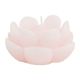 Bougie décorative fleur rose H 4.5cm