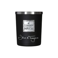 Bougie parfumée et couvercle métal Délices de Frangipanier 490g