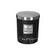 Bougie parfumée noire et couvercle délices de Frangipanier 130g