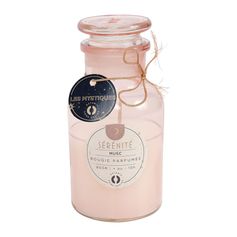 Bougie parfumée senteur musc H 11.5cm