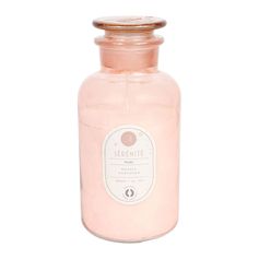 Bougie parfumée senteur musc H 21.5cm