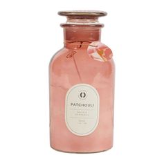 Bougie parfumée senteur patchouli H 21.5cm