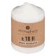 Bougie ronde blanche 7x9cm