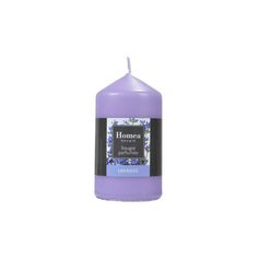Bougie ronde lavande H 11cm
