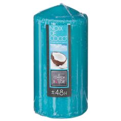 Bougie ronde parfum coco 7x H 14cm