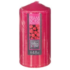 Bougie ronde parfumée framboise 395g