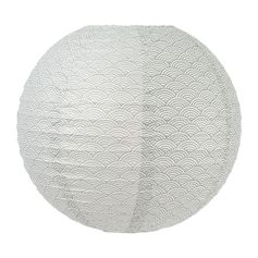 Boule japonaise papier mandarin grise D 35cm