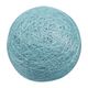 Boule tissu azur D 6cm