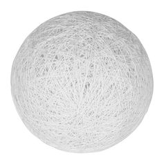 Boule tissu gris clair D 6cm
