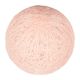 Boule tissu rose D 6cm