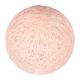 Boule tissu rose D 6cm