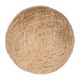 Boule tissu taupe D 6cm