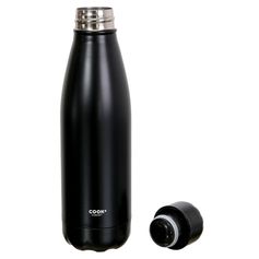 Bouteille isotherme inox noir 50cl