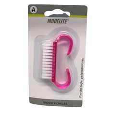 Brosse à ongles en plastique 13cm