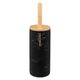 Brosse WC LEA effet marbre noir 10.2x37.8cm