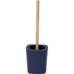 Brosse WC rubber bambou marbre 11.5x38x11.5cm