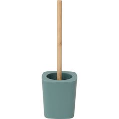 Brosse WC rubber bambou sauge 11.5x38x11.5cm