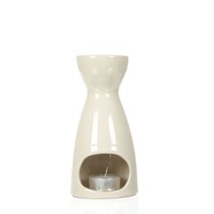 Brûle-parfum premium blanc ivoire - GOA