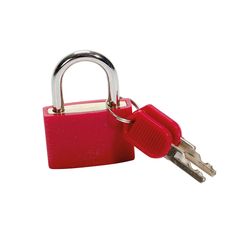 Cadenas couleur et 2 clefs 30mm