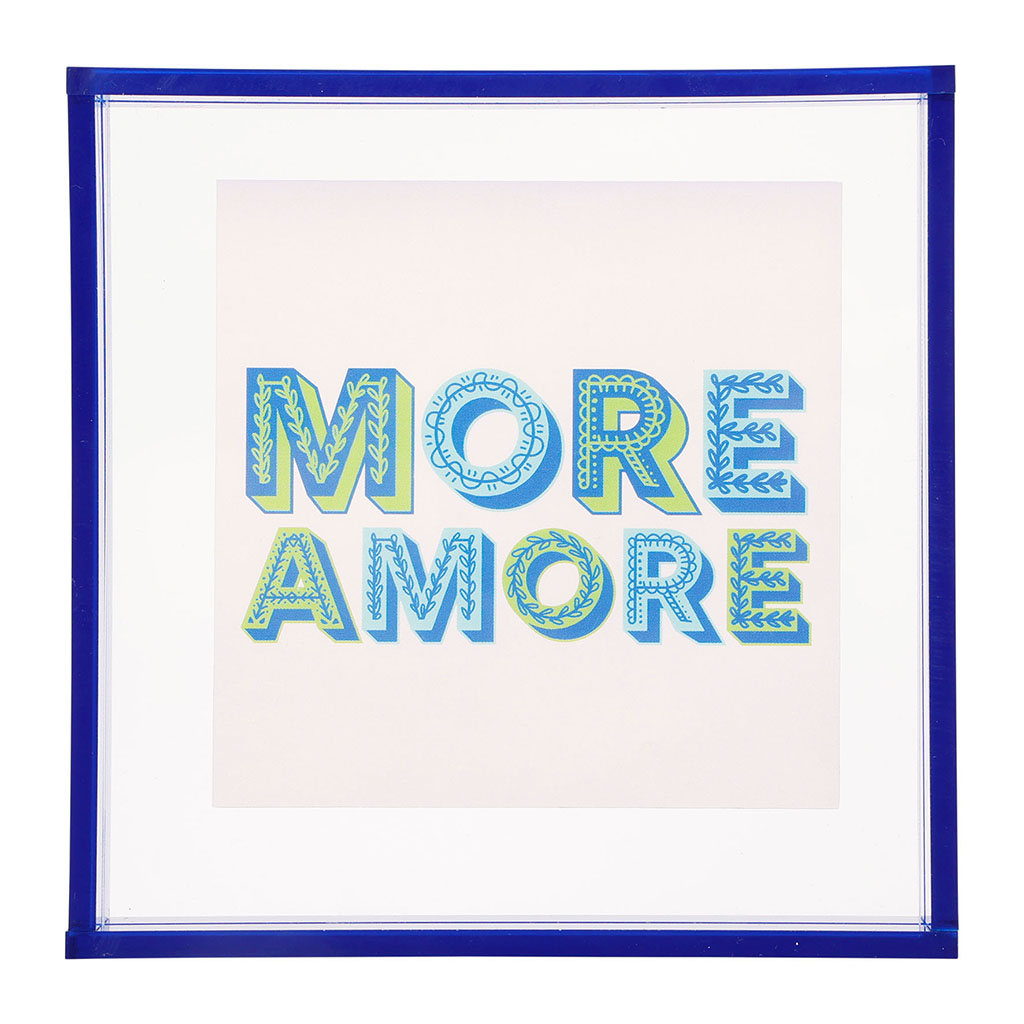 Cadre MORE AMORE 14x14cm