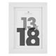 Cadre photo blanc 13x18cm